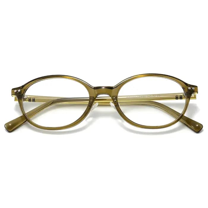 2026 nouveau cadre de lunettes ovale TR90 Anti lumière bleue lunettes léopard petite taille Styles c