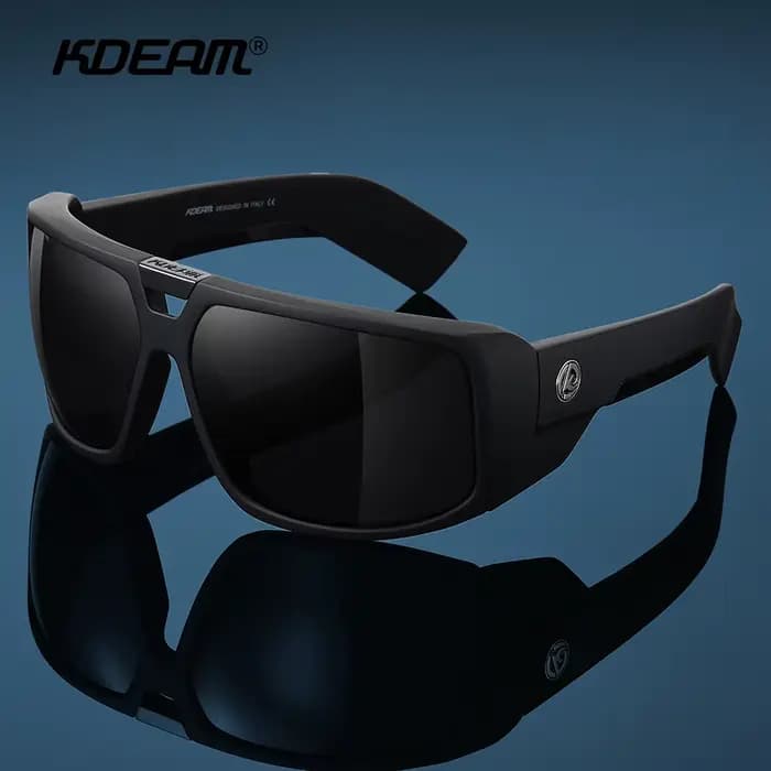 KDEAM Shield – lunettes de soleil polarisées carrées
