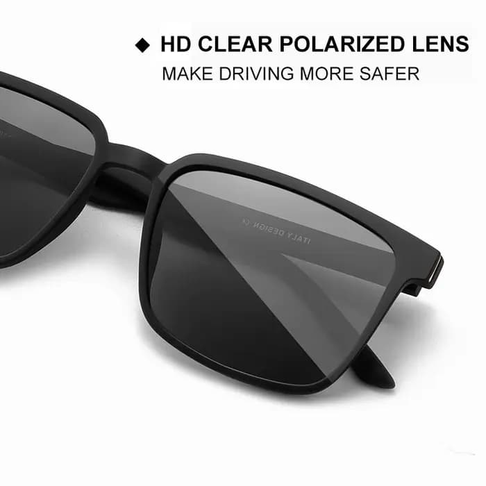 CAPONI – lunettes de soleil polarisées pour hommes, Design classique, protection des yeux, nuances n