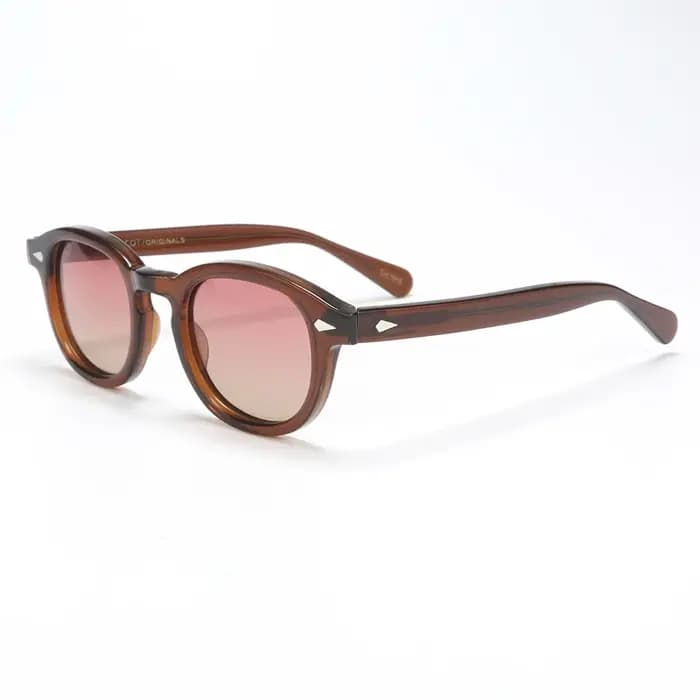 Lunettes de soleil polarisées hommes Protection UV400 Johnny Depp Lemtosh marque