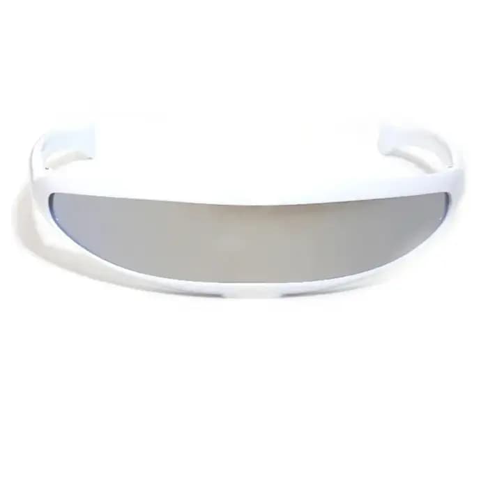 Lunettes de soleil étroites futuristes