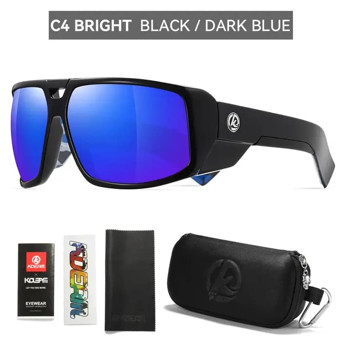 KDEAM Muscle Car Styling et performances sérieuses lunettes de soleil polarisées pour hommes