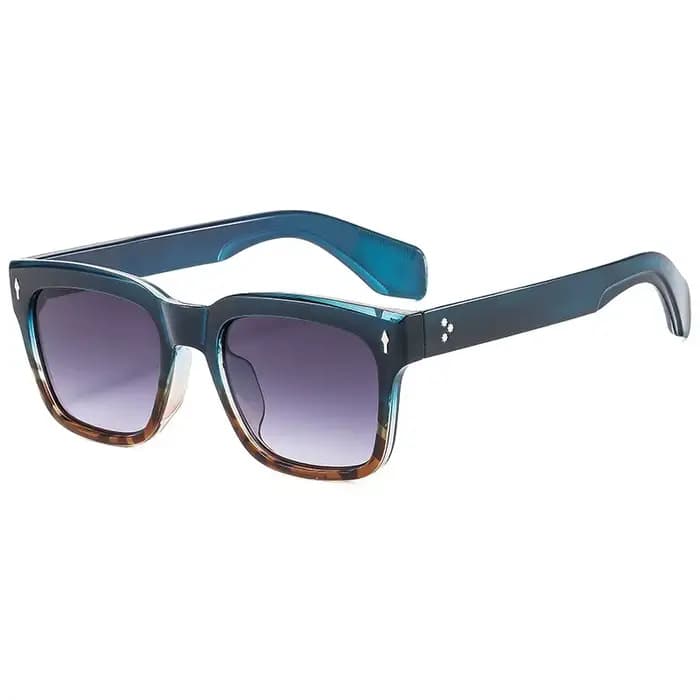 Lunettes de soleil carrées vintage pour hommes et femmes
