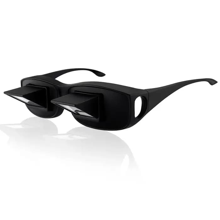 Lunettes periscopes créatives et innovantes pour la lecture horizontale assise et la vision de la télévision allongée