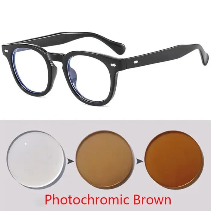 Lunettes rondes Vintage pour hommes et femmes