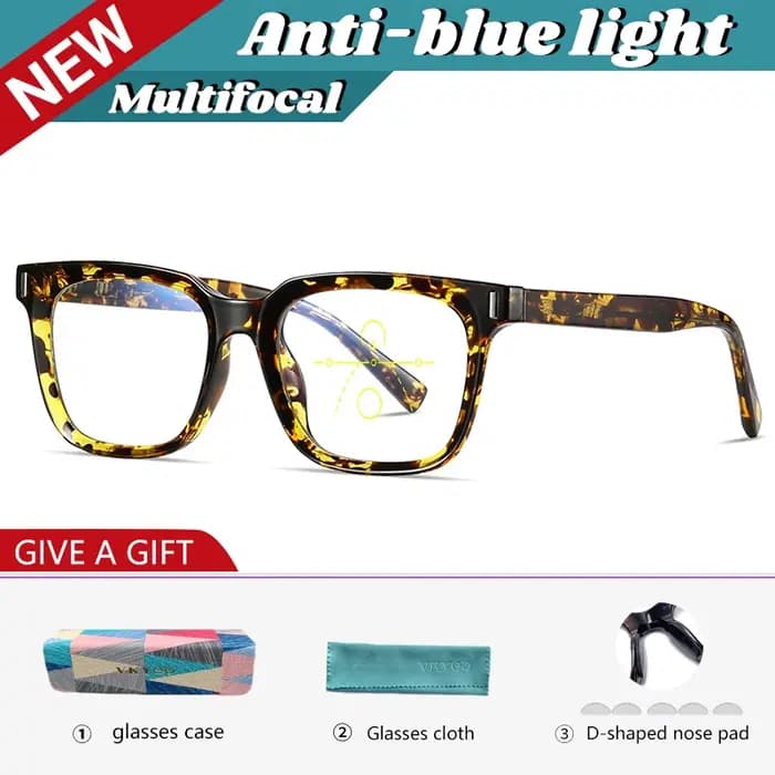VICKI – lunettes géométriques à grande monture pour hommes