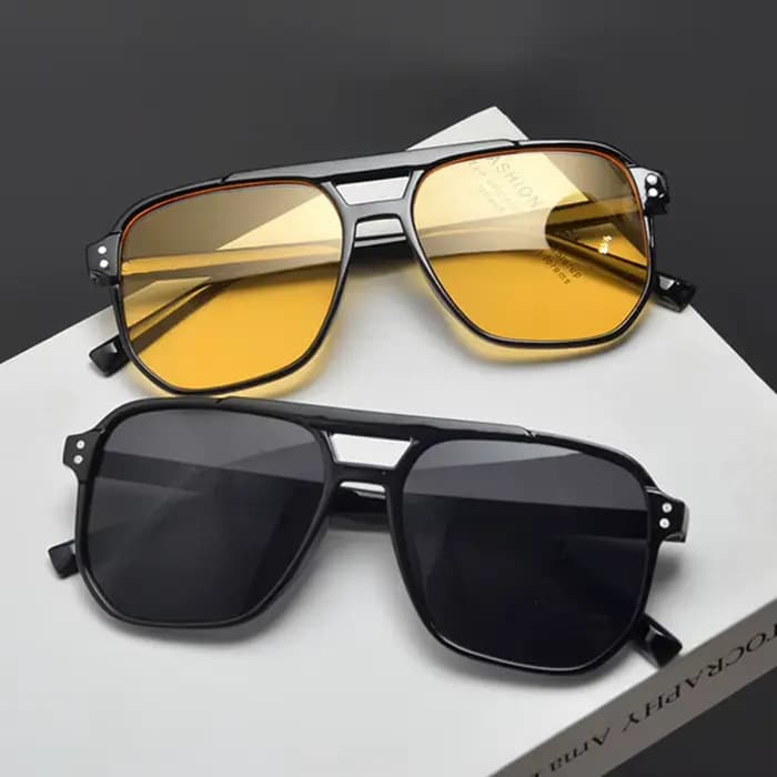 Lunettes de soleil punk vintage pour hommes et femmes