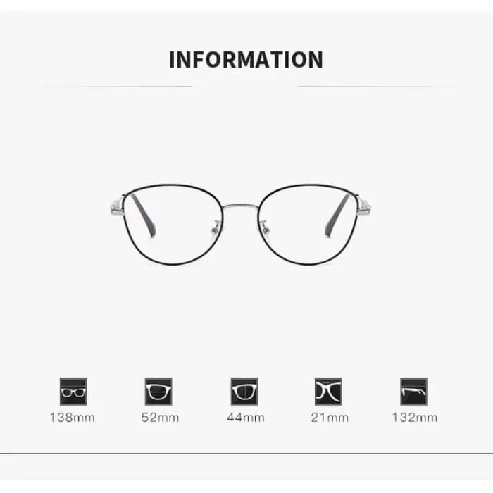 Lunettes de vue photochromiques œil de chat élégantes pour femmes