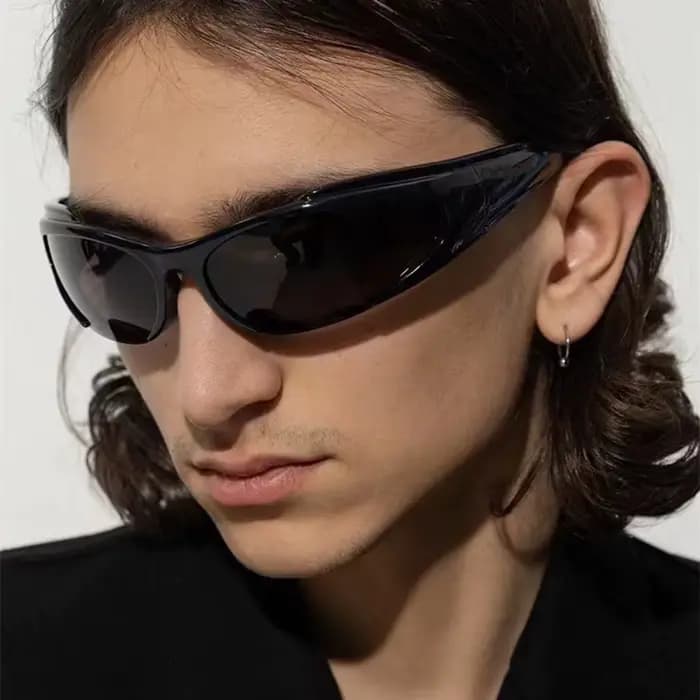 Kenbo Y2k nouvelles lunettes de soleil de sport Punk pour hommes femmes