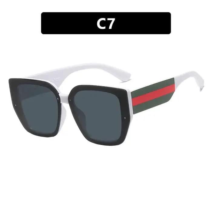 Lunettes de soleil à grande monture pour femmes et hommes