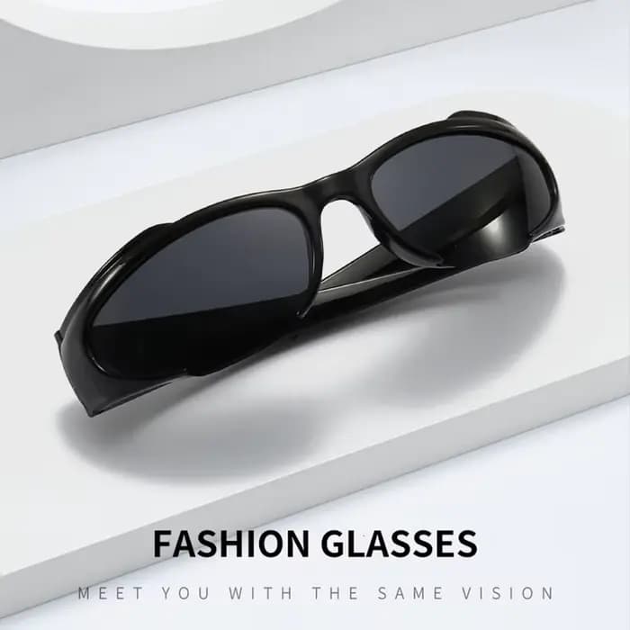 Y2k – lunettes de soleil Vintage Punk pour hommes et femmes