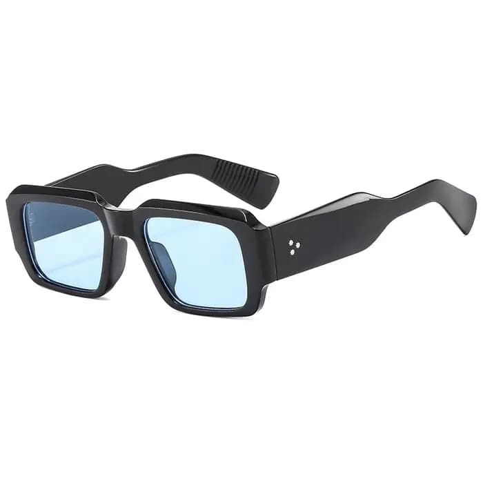Nouveau rétro Mi Nail carré minimaliste résistant aux UV lunettes de soleil populaire INS personnalisé mode lunettes de soleil femme