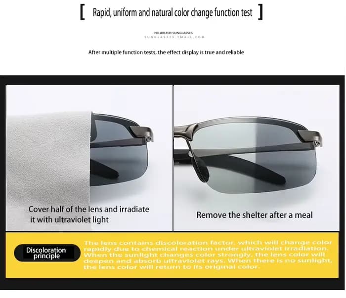 Lunettes de soleil polarisées pour cyclisme en plein air
