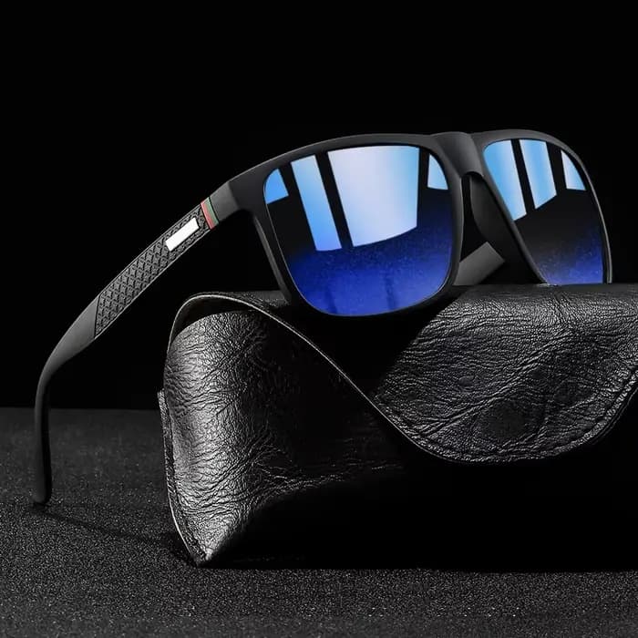 Lunettes de soleil carrées classiques tendance pour hommes et femmes
