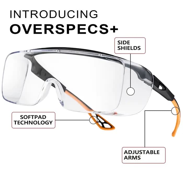 Lunettes de sécurité réglables