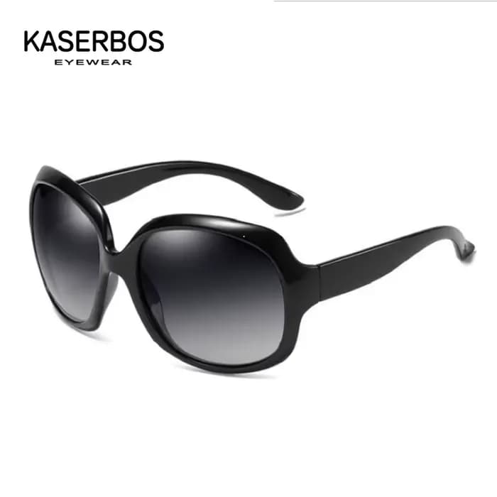 Lunettes de soleil polarisées pour femmes, surdimensionnées, à la mode, protection UV400, sport à la