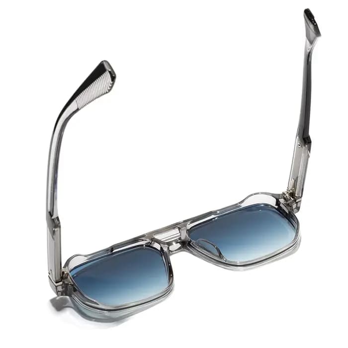 Lunettes de soleil rétro 2026 à monture transparente pour hommes et femmes, marque de luxe, protecti
