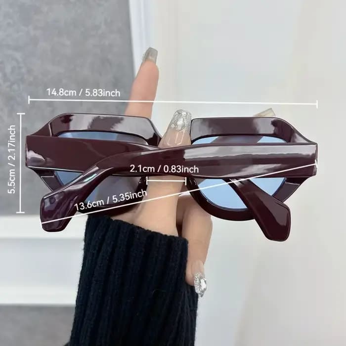Lunettes de soleil carrées rondes rétro classiques pour femmes et hommes