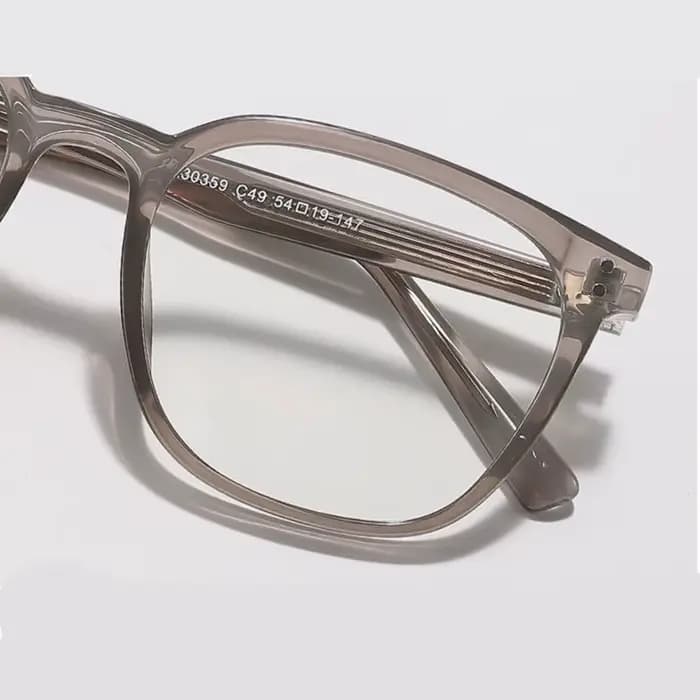Lunettes de vue carrées rétro pour hommes