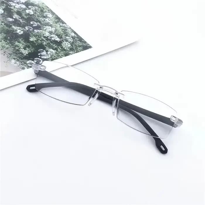 1 paire de lunettes de mode sans monture