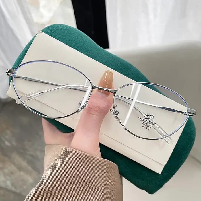 Nouvelle mode lunettes cadre hommes femmes ultraléger Ellipse