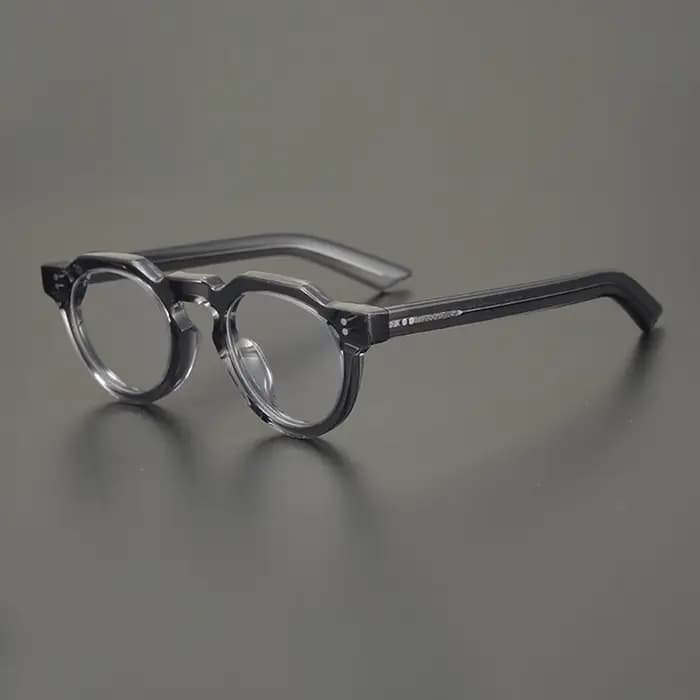 Lunettes rondes Vintage en acétate de haute qualité pour hommes et femmes