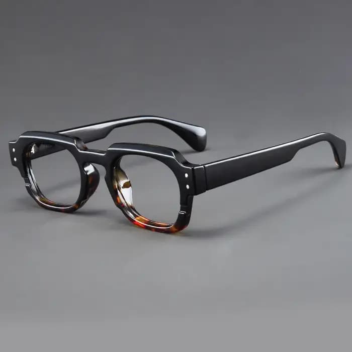 Montures de lunettes polygonales irrégulières pour hommes et femmes pour les sorties quotidiennes