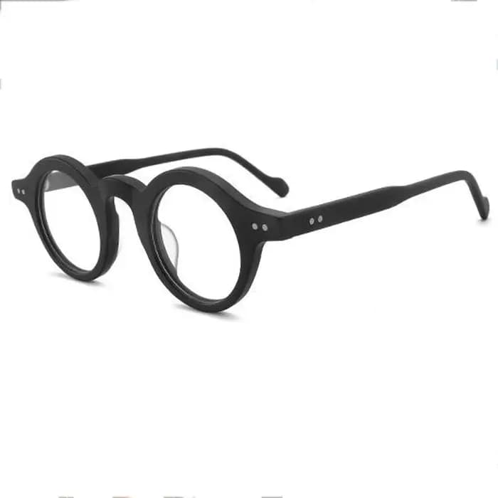 Lunettes optiques rondes en acétate pour hommes et femmes