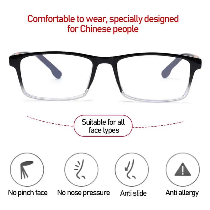 Lunettes de lecture imprimées à rayures pour hommes et femmes