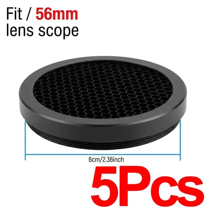 Protecteur de lunette tactique en alliage d'aluminium