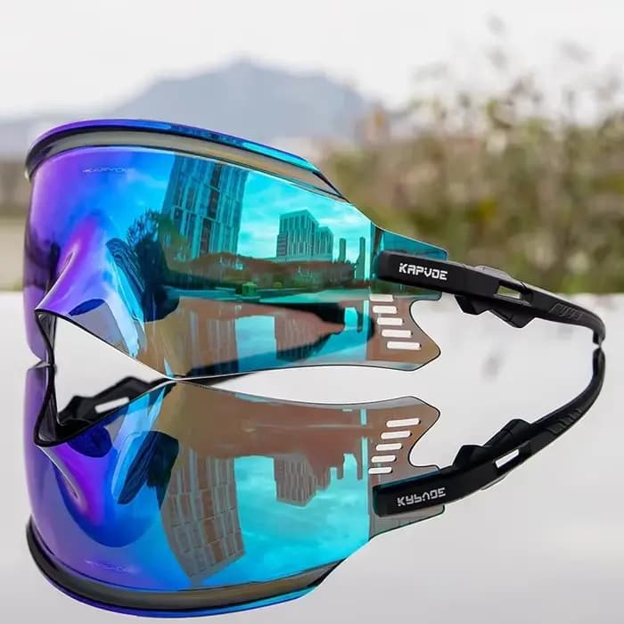 Kapvoe Sport lunettes de soleil pour homme vélo de route lunettes de vélo de montagne lunettes d'équ