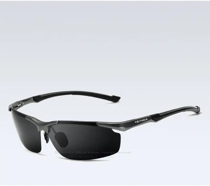 VEITHDIA – lunettes de soleil polarisées UV400 en aluminium magnésium pour homme