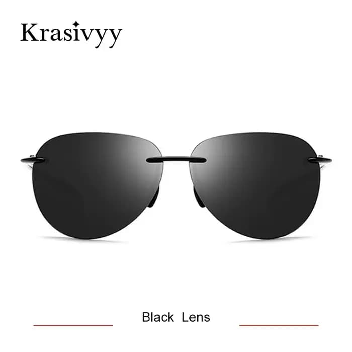 Krasivyy TR90 lunettes de soleil hommes 2025 marque Design lentille en Nylon ultraléger lunettes de