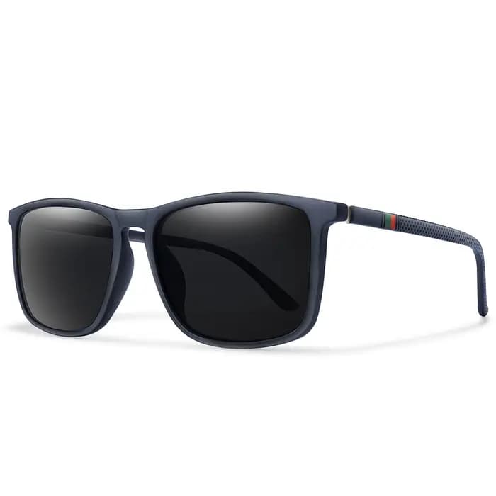 Lunettes de soleil carrées vintage polarisées pour hommes et femmes