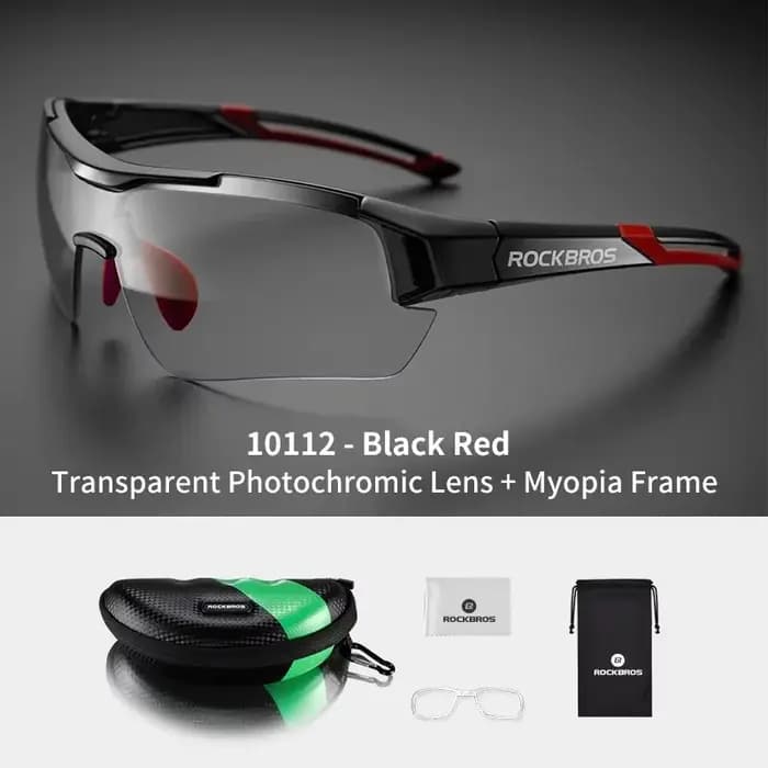 ROCKBROS lunettes de cyclisme photochromiques vélo Sports de plein air