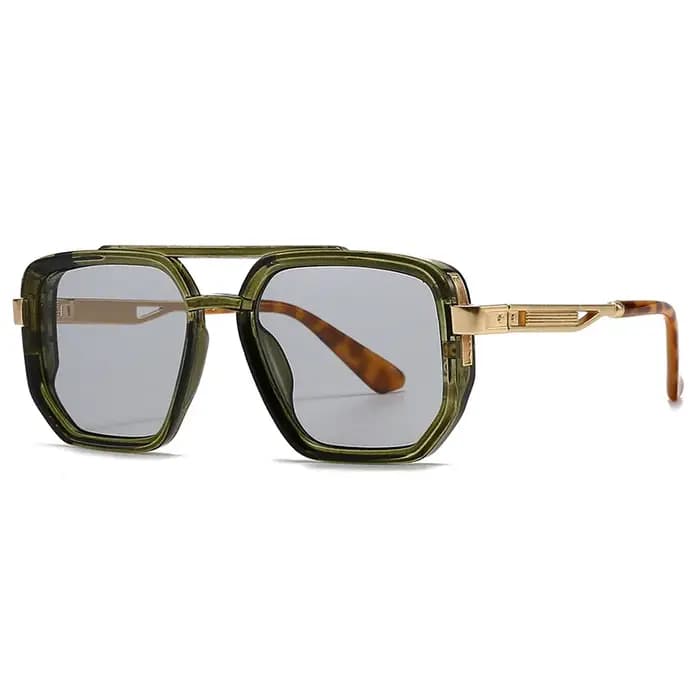 Lunettes de soleil vintage à double pont