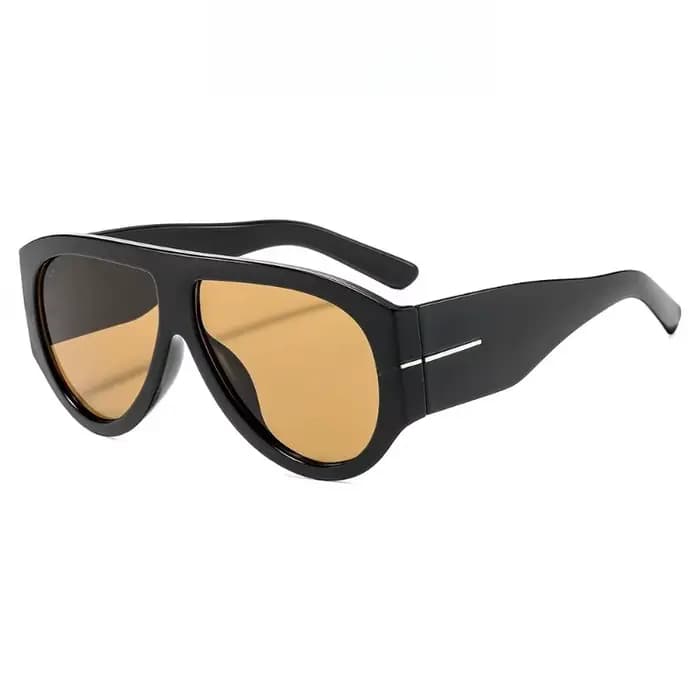 Nouvelles lunettes de soleil tendance surdimensionnées à monture large Y2K pour femmes