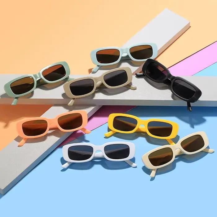 Nouvelles Lunettes de Soleil Enfant 2026 – Style Rétro Carré pour Filles et Garçons