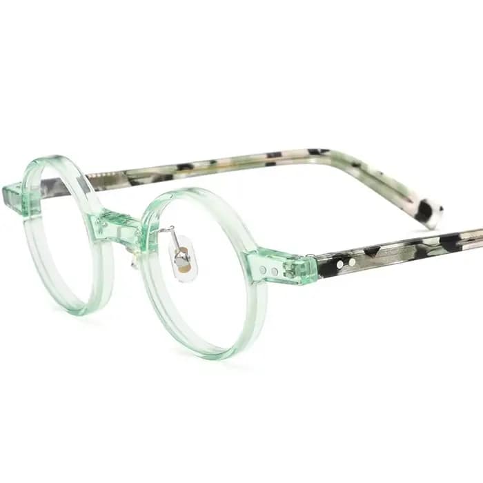 Lunettes optiques rondes en acétate pour hommes et femmes, mode rétro, haute qualité, 57378
