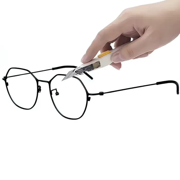Lunettes polygone monture hommes ultralégères 6g titane femmes