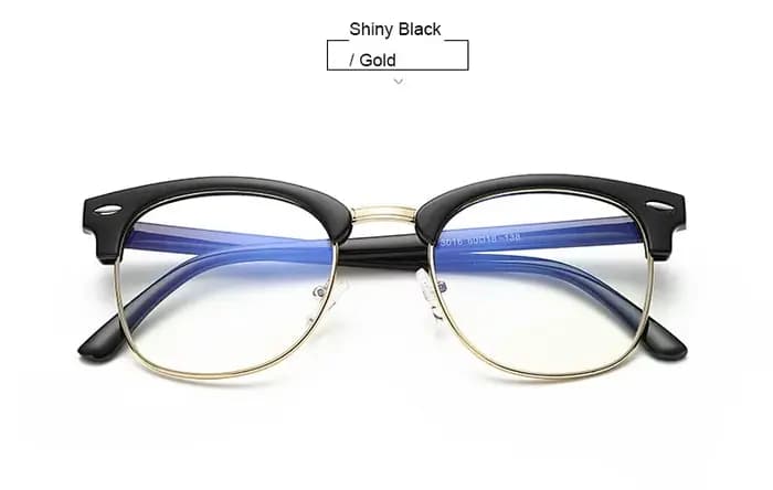 Lunettes d'ordinateur transparentes pour femmes et hommes, monture de lunettes Anti-rayons bleus, ve