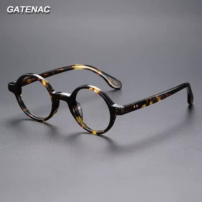 Gatenac Vintage lunettes de lecture hommes rond photochromique Anti lumière bleue