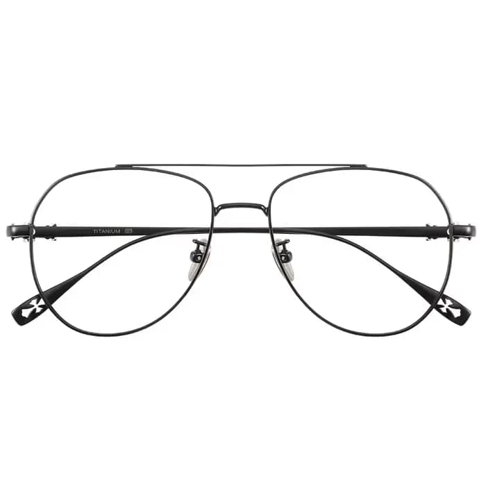 FIRADA mode lunettes rétro pur titane aviateur