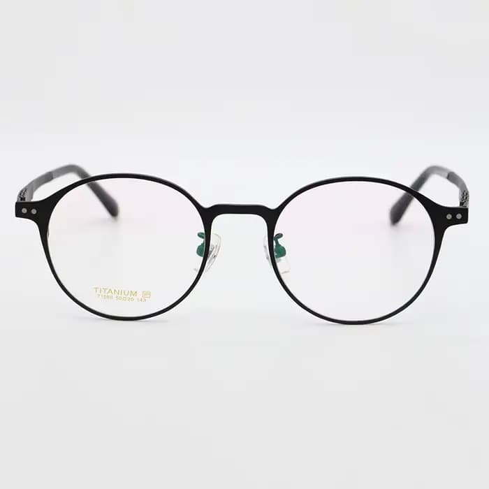 Monture de lunettes en titane pur pour hommes et femmes