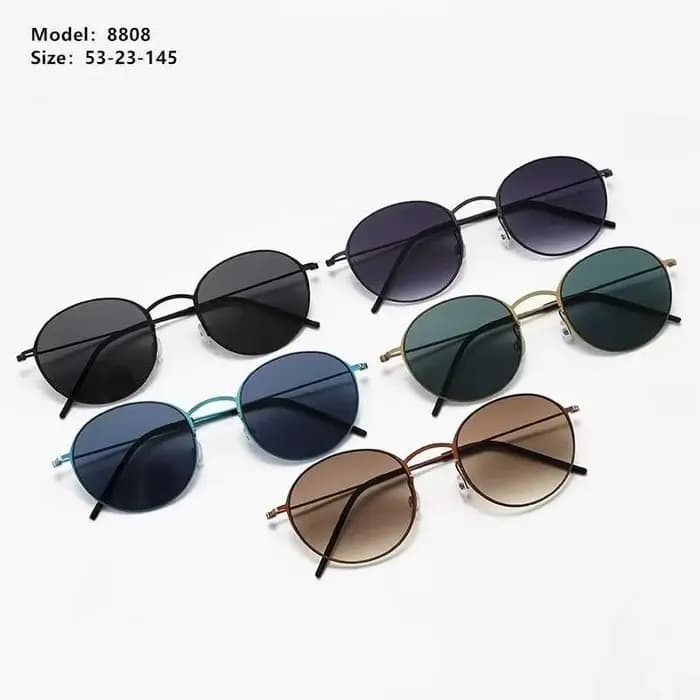 Lunettes de soleil rondes rétro faites à la main pour femmes