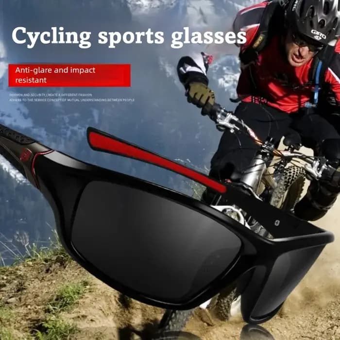 Lunettes de soleil de sport pour le cyclisme, la pêche, la course à pied, lunettes de soleil Rayed, lunettes de soleil d'extérieur pour hommes et femmes