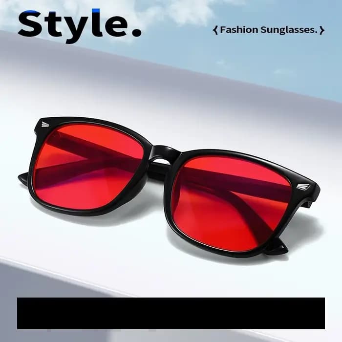 VIVIBEE classique rouge lentille bleu lumière bloquant lunettes carré hommes meilleur sommeil Anti filtre