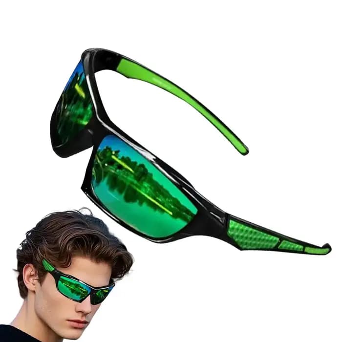 Hommes Protection complète lunettes de soleil