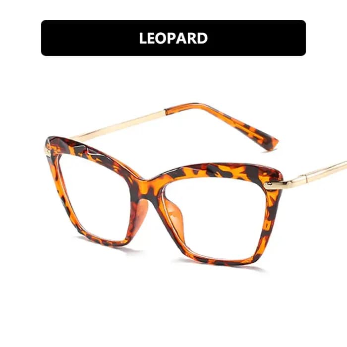 Lunettes de lecture œil de chat anti-lumière bleue