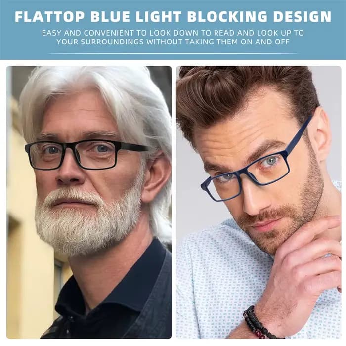 MODFANS lunettes de lecture à lumière bleue hommes lecteurs pour femmes rectangulaire Anti-éblouissement/filtre de